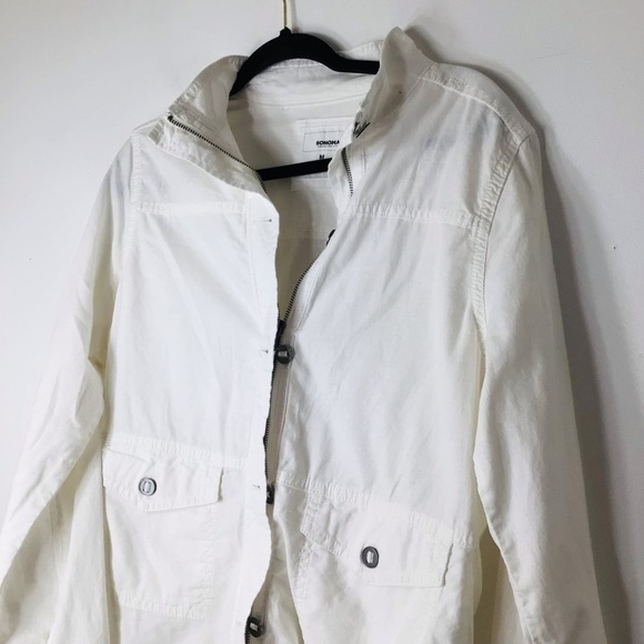 Sonoma jacket medium white linen - Picture 4 of 11